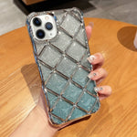 Custodia glitterata per smartphone compatibili iPhone 12 e 11