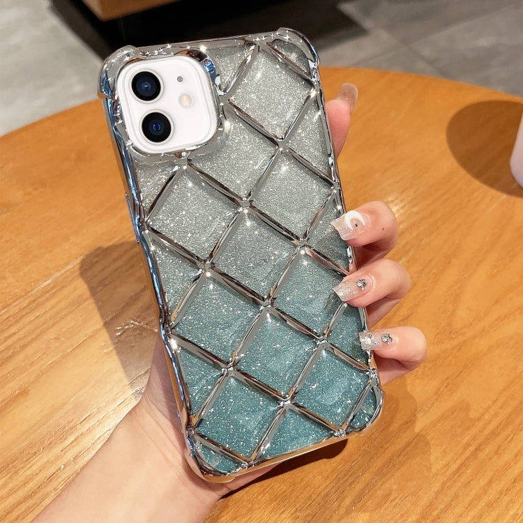Custodia glitterata per smartphone compatibili iPhone 12 e 11