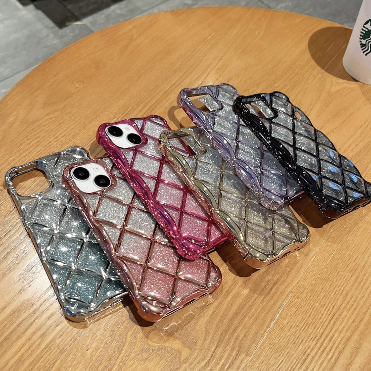Custodia glitterata in carta per iPhone 14 e 15