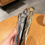 Custodia glitterata in carta per iPhone 14 Pro Max e 15