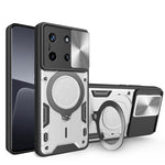 Custodia per telefono con supporto magnetico per camshield scorrevole con texture CD, For Realme 11 4G Global, For Realme 11 5G Global / 11x 5G, For Realme C53 4G / Narzo N53, For Realme C65 4G