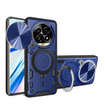 Custodia per telefono con supporto magnetico per camshield scorrevole con texture CD, For Realme P3 Ultra 5G India, For Realme 14 Pro+ 5G, For Realme C75 4G / 14x 5G Global, For Realme 13 Pro 5G / 13 Pro+ 5G