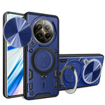 Custodia per telefono con supporto magnetico per camshield scorrevole con texture CD, For Realme C61 / C63, For Realme GT 6T, For Realme 12 5G Global, For Realme 12 Pro / 12 Pro+ / 12+