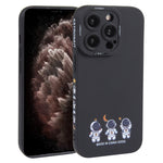 Custodia TPU Astronauta per smartphone compatibili