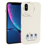 Custodia TPU Astronauta per smartphone compatibili