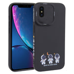Custodia TPU Astronauta per smartphone compatibili
