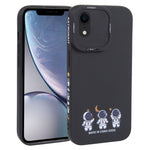 Custodia TPU Astronauta per smartphone compatibili