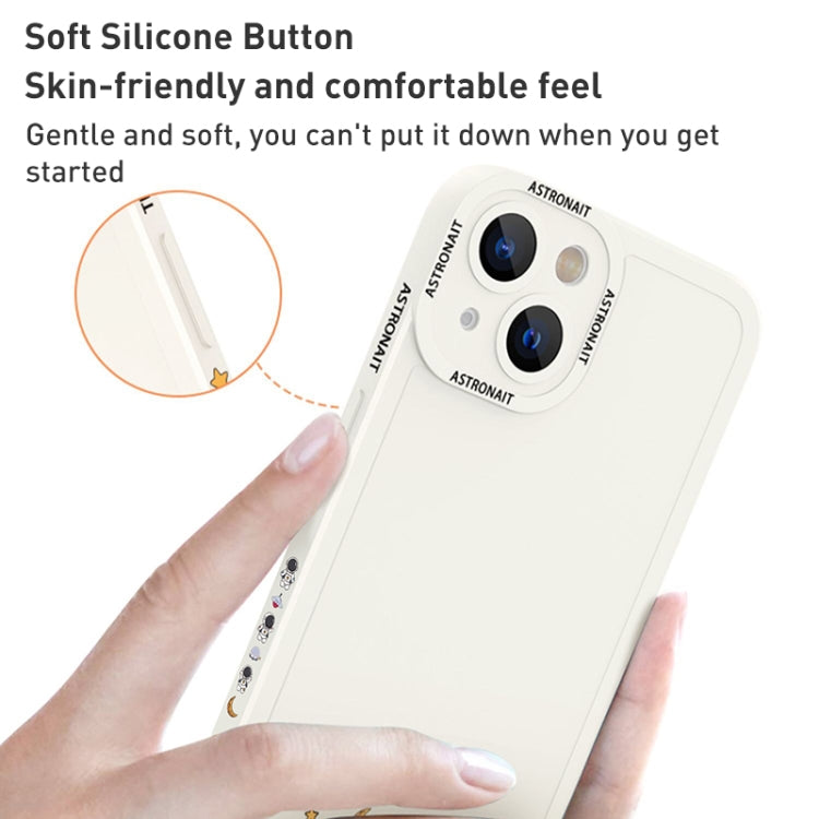 Custodia TPU Astronauta per smartphone compatibili