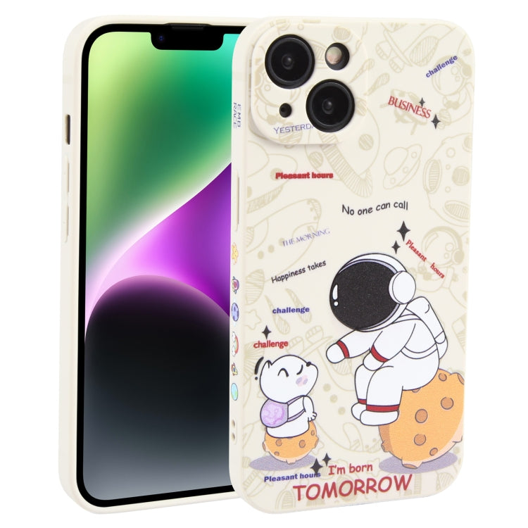 Custodia TPU Astronauta per smartphone compatibili