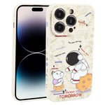Custodia TPU Astronauta per smartphone compatibili