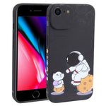 Custodia TPU Astronauta per smartphone compatibili