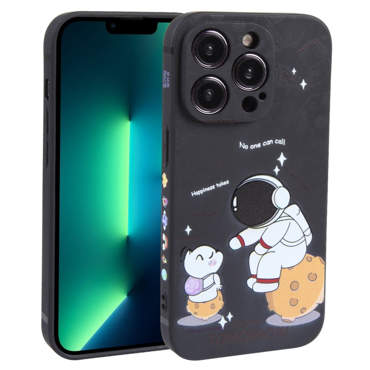 Custodia TPU Astronauta per smartphone compatibili