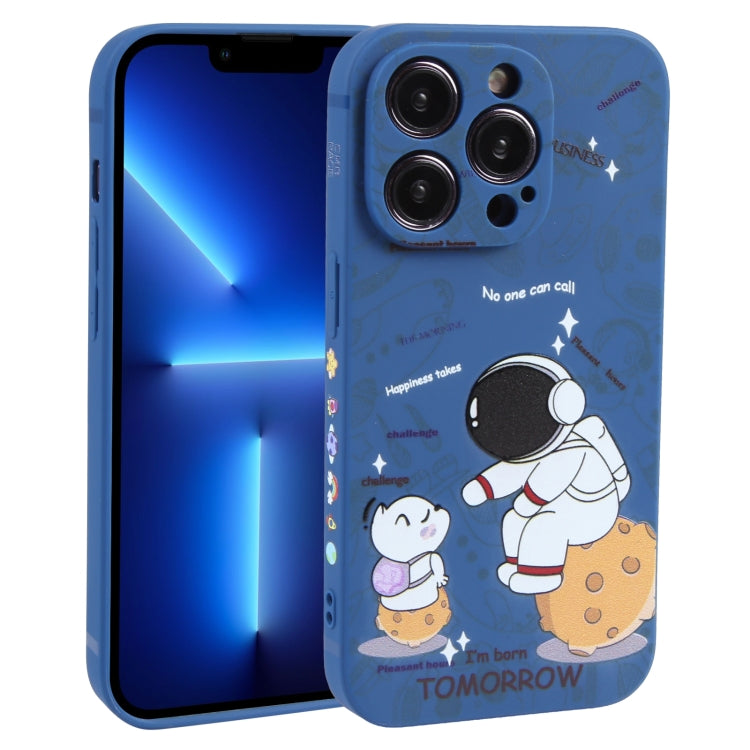 Custodia TPU Astronauta per smartphone compatibili