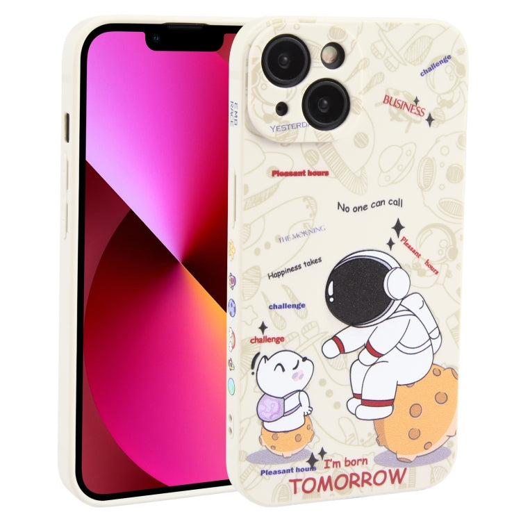 Custodia TPU Astronauta per smartphone compatibili