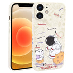 Custodia TPU Astronauta per smartphone compatibili