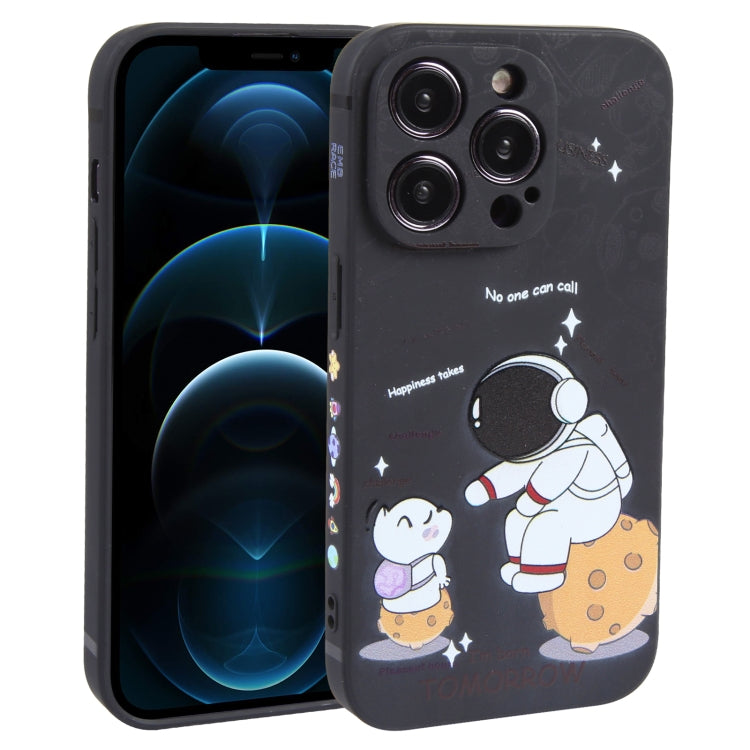 Custodia TPU Astronauta per smartphone compatibili