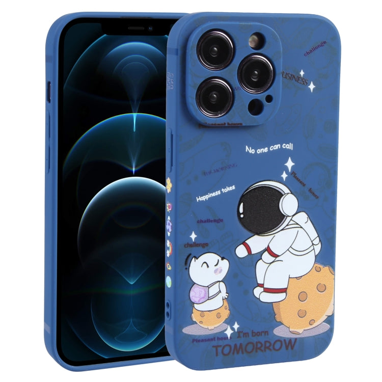 Custodia TPU Astronauta per smartphone compatibili