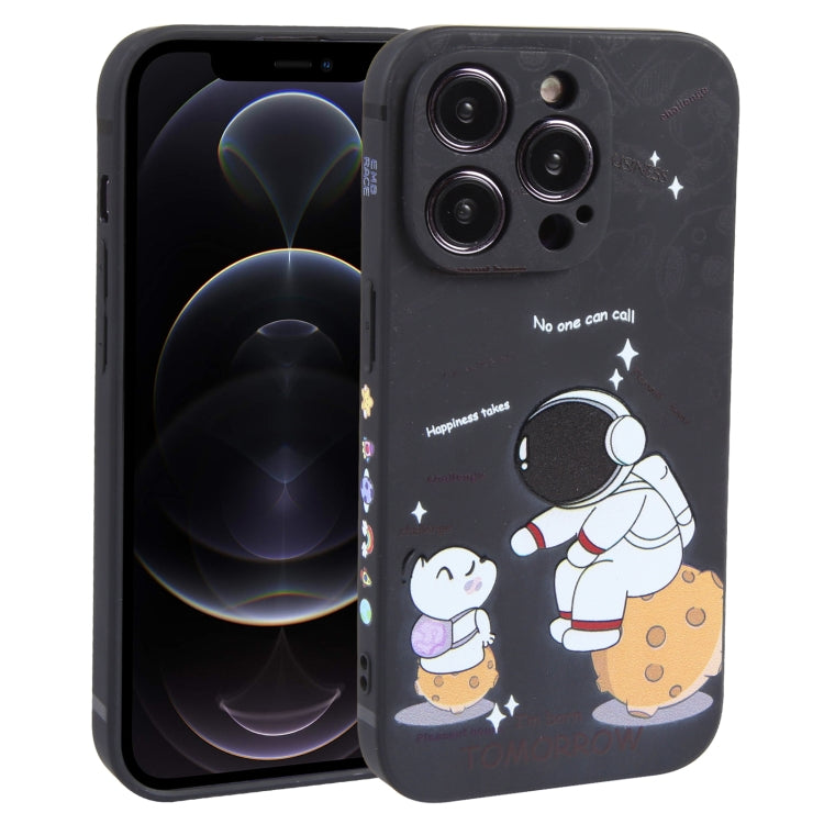 Custodia TPU Astronauta per smartphone compatibili