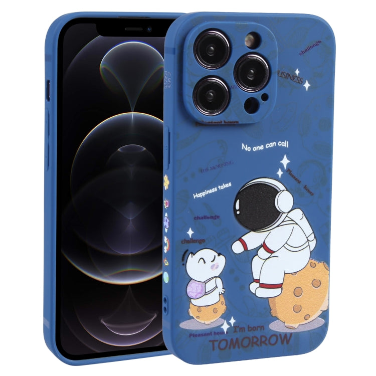 Custodia TPU Astronauta per smartphone compatibili