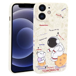 Custodia TPU Astronauta per smartphone compatibili