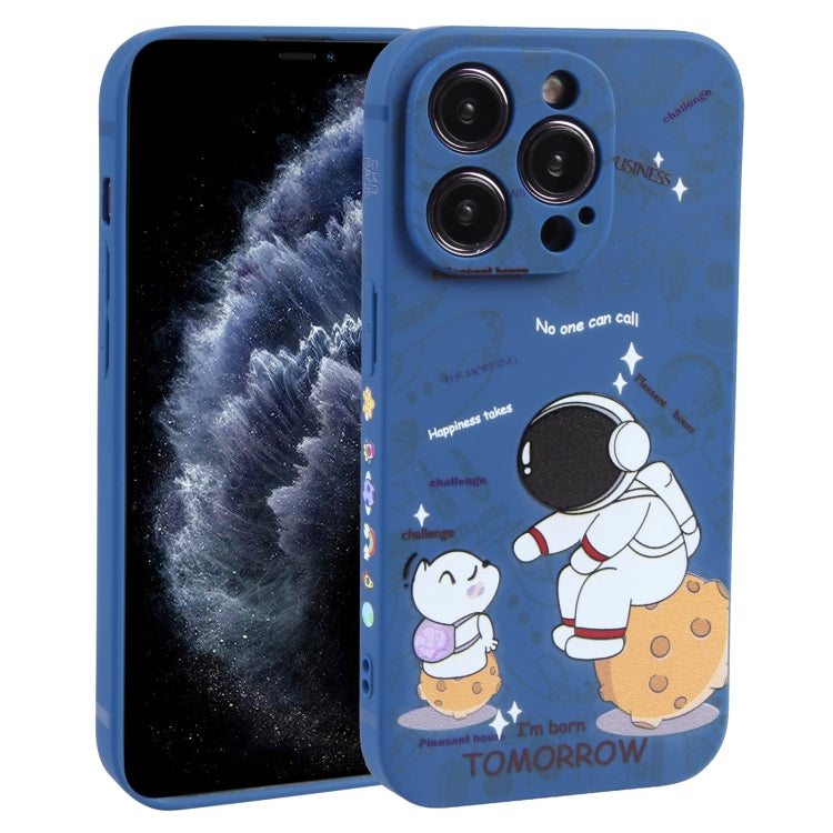 Custodia TPU Astronauta per smartphone compatibili