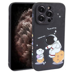 Custodia TPU Astronauta per smartphone compatibili