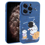 Custodia TPU Astronauta per smartphone compatibili