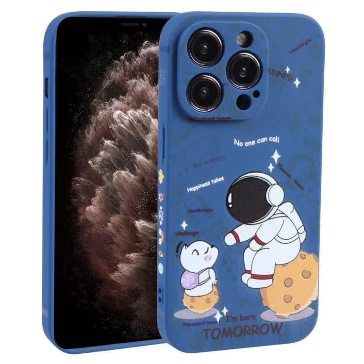 Custodia TPU Astronauta per smartphone compatibili