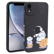 Custodia TPU Astronauta per iPhone XS/X/XR/8 Plus