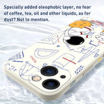 Custodia TPU Astronauta per smartphone compatibili