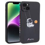 Custodia TPU con motivo astronauta per iPhone