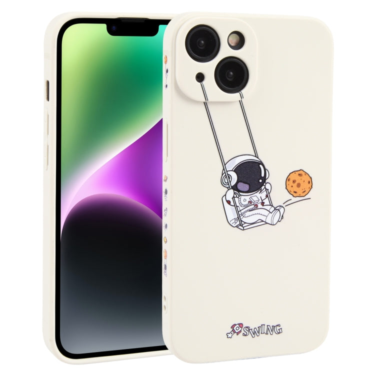 Custodia TPU con motivo astronauta per iPhone