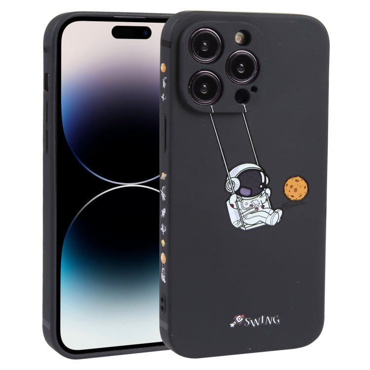Custodia TPU con motivo astronauta per iPhone