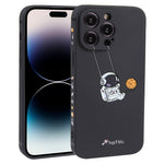 Custodia TPU con motivo astronauta per iPhone