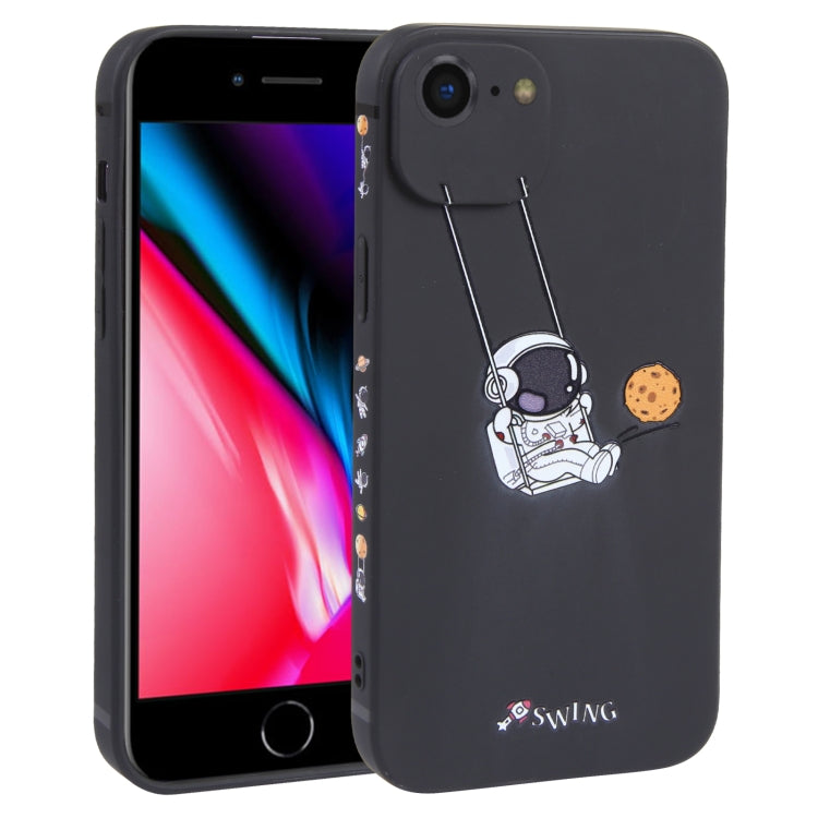 Custodia TPU con motivo astronauta per iPhone