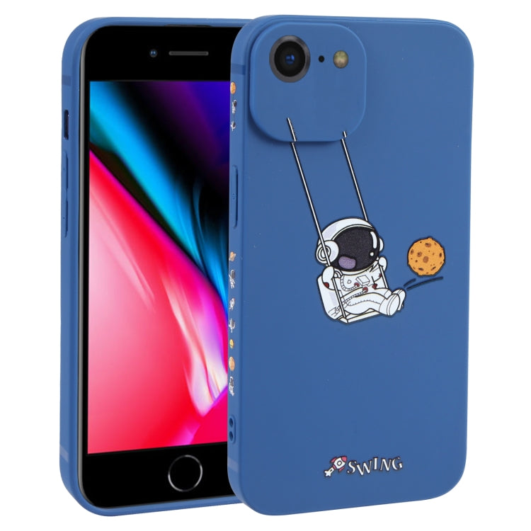 Custodia TPU con motivo astronauta per iPhone