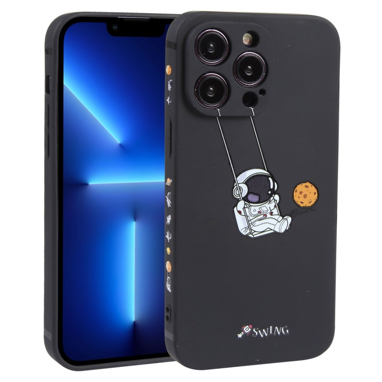 Custodia TPU con motivo astronauta per iPhone