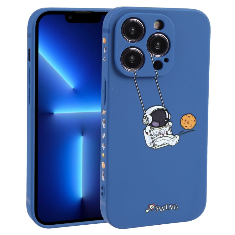 Custodia TPU con motivo astronauta per iPhone
