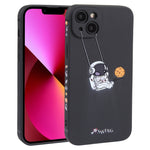Custodia TPU con motivo astronauta per iPhone