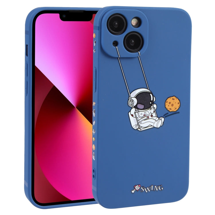 Custodia TPU con motivo astronauta per iPhone