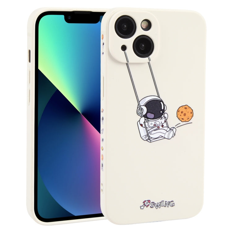 Custodia TPU con motivo astronauta per iPhone