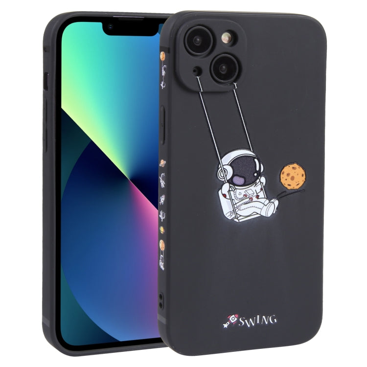 Custodia TPU con motivo astronauta per iPhone
