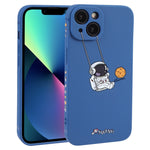 Custodia TPU con motivo astronauta per iPhone