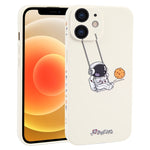 Custodia TPU con motivo astronauta per iPhone