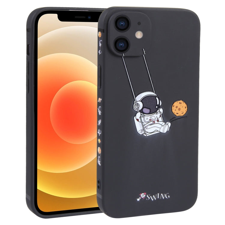 Custodia TPU con motivo astronauta per iPhone