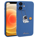 Custodia TPU con motivo astronauta per iPhone