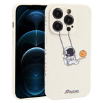 Custodia TPU con motivo astronauta per iPhone