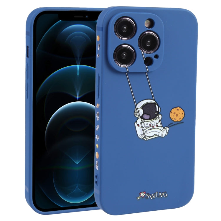 Custodia TPU con motivo astronauta per iPhone