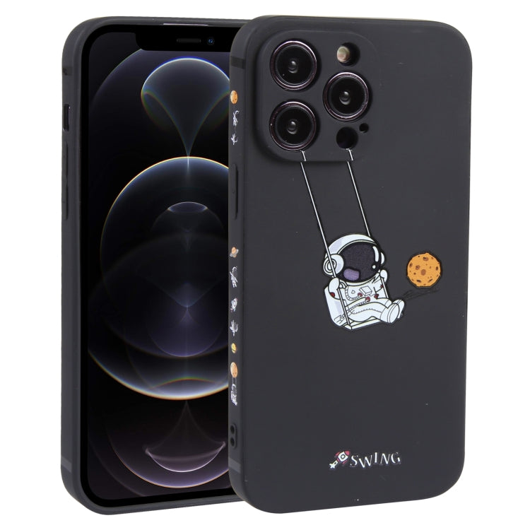 Custodia TPU con motivo astronauta per iPhone