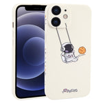 Custodia TPU con motivo astronauta per iPhone